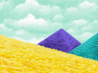 Illustration: Candy Landscape