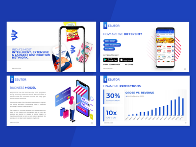 Pitch Deck Design For Ebutor