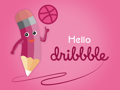 Hello Dribble, Need invitation dribbble hello