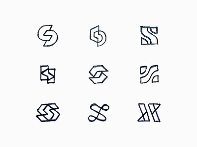 Sun Industries - Sketches branding exploration logo logomark mark sketches