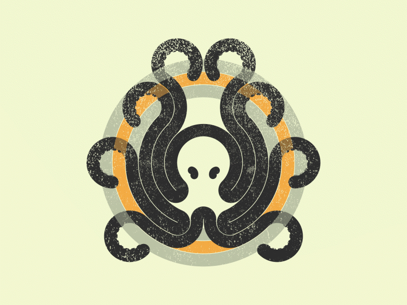 O is for octopus. 36 days of type 2020 36daysoftype 36daysoftype07