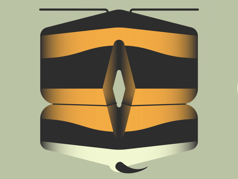 Q is for Queen Bombus 36daysoftype 36daysoftype07 animation design illustration