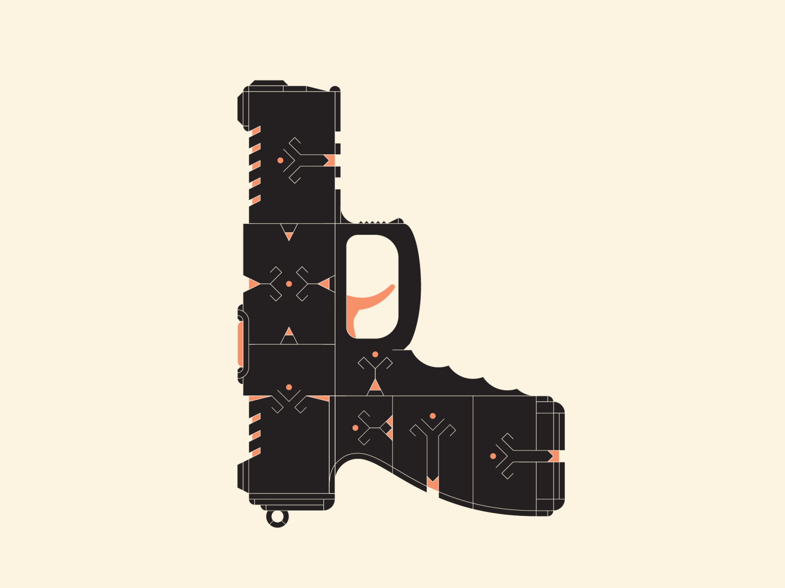Extreme animation design extreme fadgazet gun illustration lettering typography