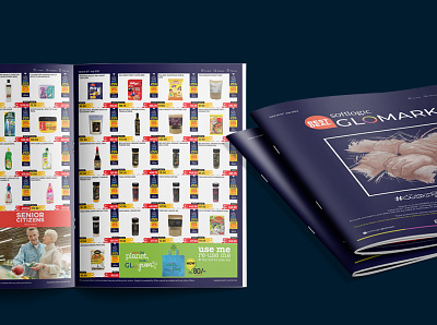 Tabloid book branding catalog design graphic design illustration tabloid vector