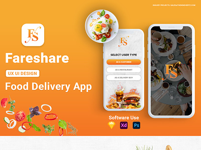 Fareshare: A Online Food Delivery App fareshare fareshare