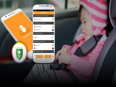 Carminder App android app car care e commerce ios minder tech technologies typography