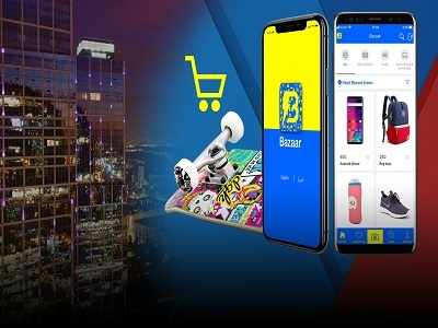 Bazaar Click App android app application apps bazaar classifieds design e-commerce hire developers ios platform ux
