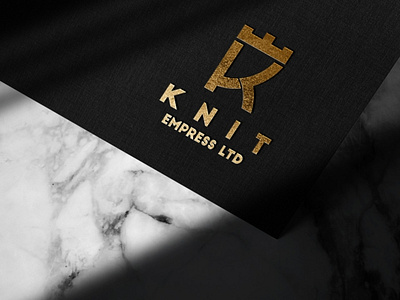 KNIT Brand logo brand brandidentity branding branding design company icon illustration logo typography vector