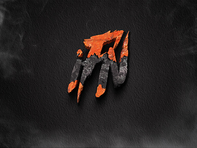 iFN Logo agressive art brandidentity branding design fashion gaming typography