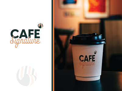 Cafe Logo brandidentity branding branding design design fashion graphic design illustration logo motion graphics typography vector
