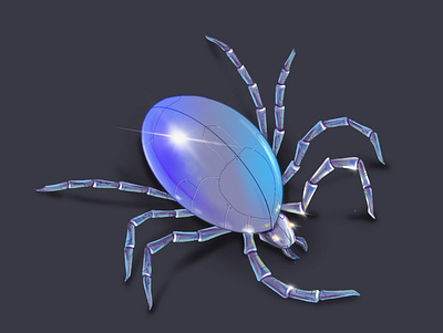 Bug bug drawing graphic design hand drawn illustration ipad nanorobot procreate realistic robot
