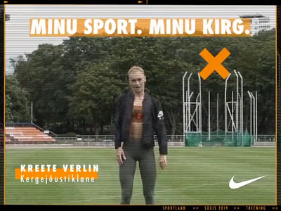 Nike. Promo for olympic champion adv game glitch mark motiovation nike old tv olympic promo run sport trade vfx video