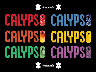 Calypso Lemonade Branding (unused) branding colorful graphic design illustrator logo packaging photography product salsa