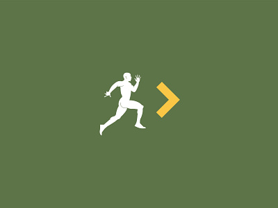 Better Run colorful drawing graphic design illustration illustrator ipad logo minimal running running man sport