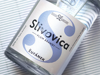 Zufanek alcohol czech graphic design label packaging design redesign spirits