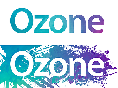 Ozone - Logo aplication app design desktop e commerce flat plataform responsive simple web