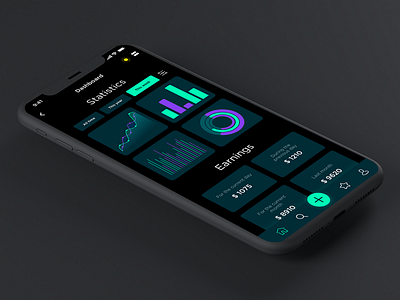 Static app app design ios minimal mobile ui ux vector