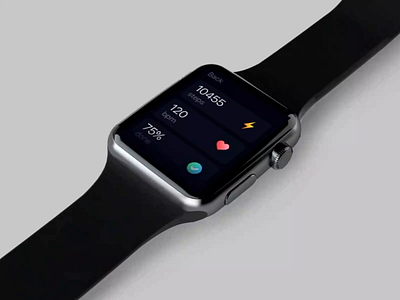 Animation for Apple Watch app animation app apple watch clean design ios minimal mobile principle ui ux vector