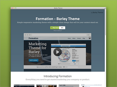 Barley Themer barley responsive theme