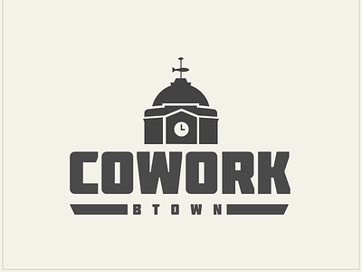New Logo Concept bloomington cowork logo
