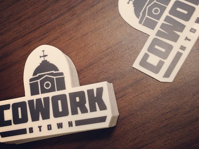 Cowork Btown Stickers