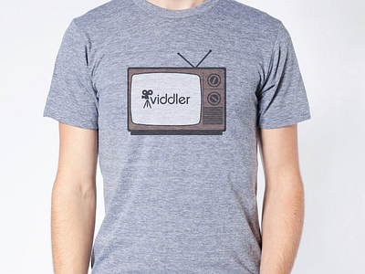 Viddler Retro Tshirt tshirt viddler