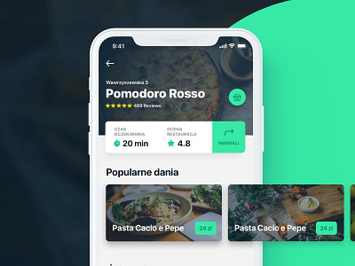 ReadyApp app design food mobile order ui ux