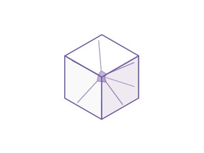 Dyno Neuron animation container cube experiment icon isometric neuron processes stack