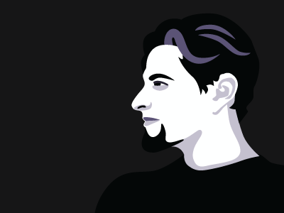 Adam Wiggins Portrait by seaofclouds for Heroku on Dribbble