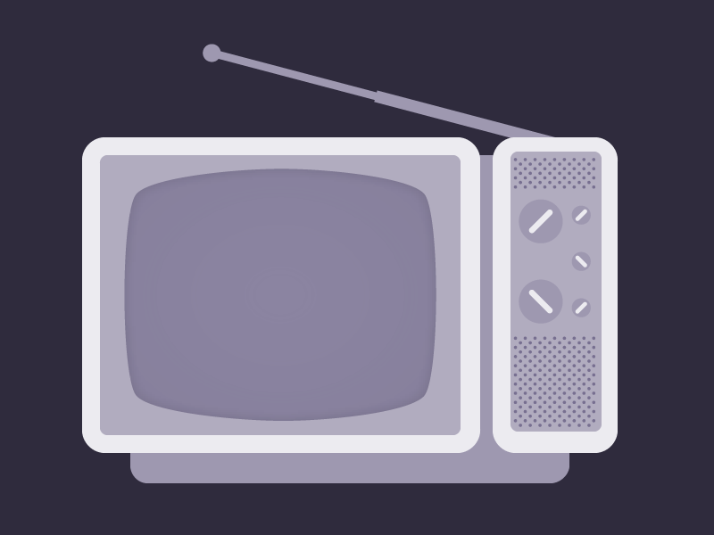 1960's television by seaofclouds for Heroku on Dribbble