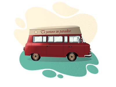 Bus bus illustration