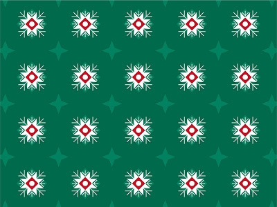 Snowflake Pattern Design chicago graphic design holiday design pattern pattern design patterns snowflake vector art winter