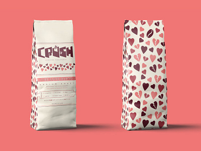 Crush Coffee Company Packaging brand design branding logo logo design mock up modular typeface package design packaging pattern typeface design