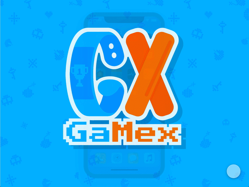 GAMEX 005 adobe xd animation app autoanimate dailyui icon icon app illustration illustrator logo ui