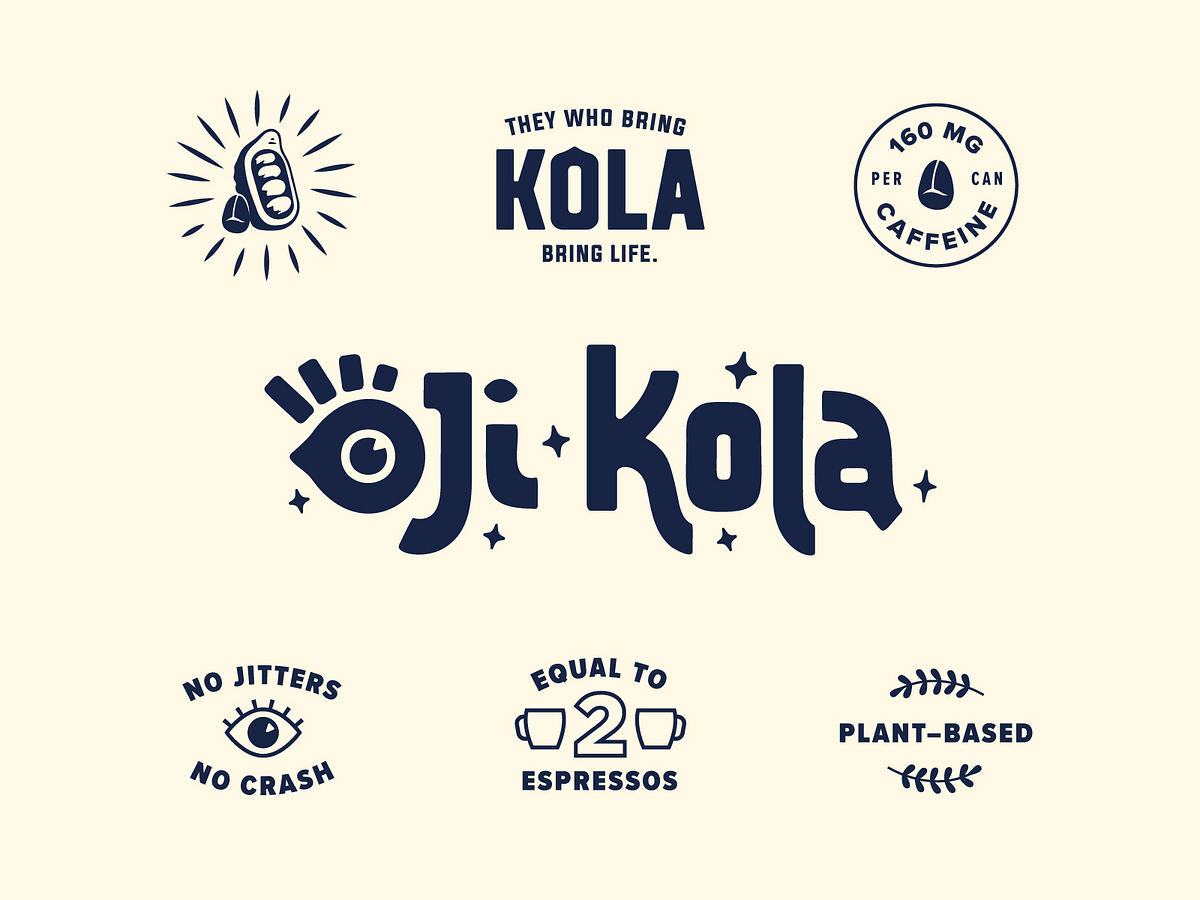 Oji Kola Branding by Murmur Creative on Dribbble