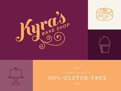 Kyra's Bake Shop - Logo & Brand Elements