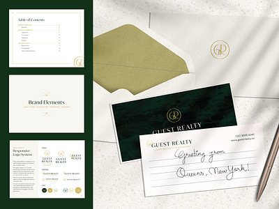 Guest Realty Brand System brand brand design brand identity branding branding design design logo