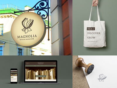 Magnolia Antique Bookstore - Collateral