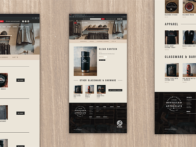 Balcones Distilling Website design distillery ui web web design webdesign website website design whisky