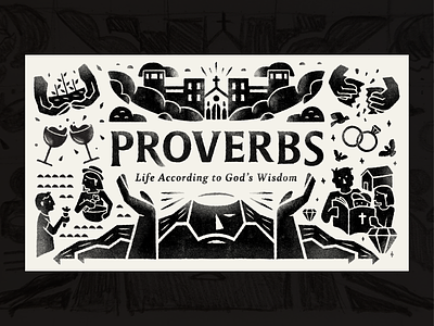 Proverbs bible book of proverbs design drawing drawings farm illustration illustrations illustrator marriage photoshop proverbs texture textures wine wisdom