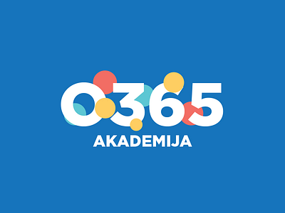 Logo design for 0365 Academy colors design font logo