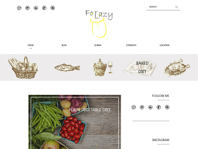 Forlazy Blog 1v1 branding design ux web website