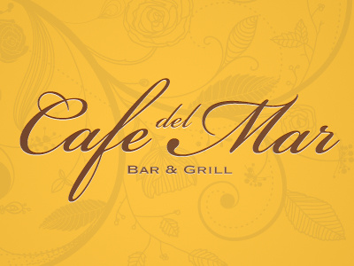 Cafe del Mar logo Concept by Matt Santucci on Dribbble