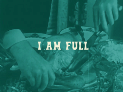 I am thankful. I am full. after effects animation film found footage gif motion motion design motion graphics retro thankful thanksgiving vintage