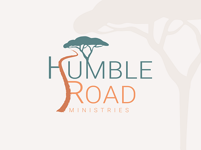 Humble Road Logo africa branding design illustration logo typography vector
