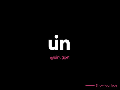 @uinugget Branding