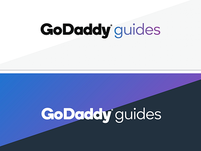 GoDaddy Guides brand branding design godaddy