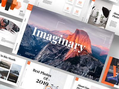 IMAGINARY - Portfolio & Photography Powerpoint Template