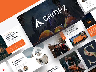 CAMPZ – Camping & Caravan Powerpoint Template