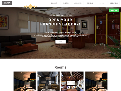 Professional Website for Luxury Hostel